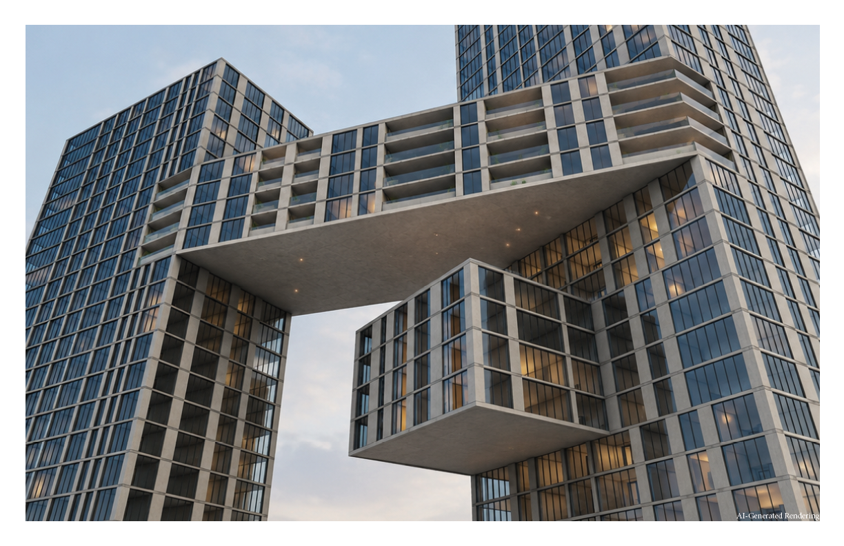 Exterior rendering